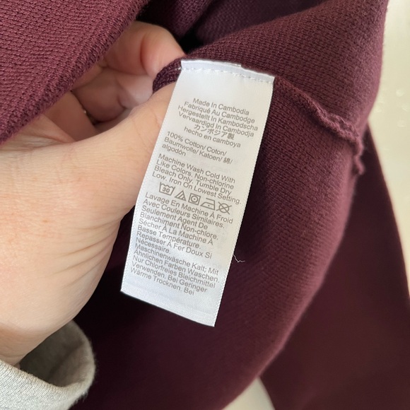 J. Crew Factory Midnight Burgundy Schoolboy Sweater Blazer NWT XXL - Picture 8 of 9